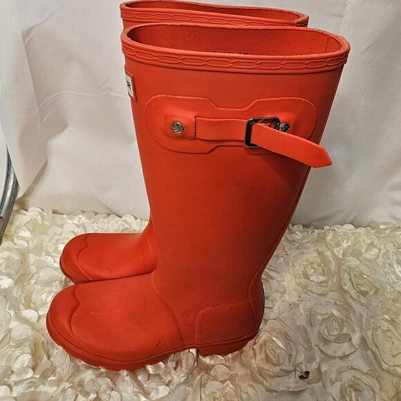 Hunter Original Tall Rain Boots Size 5 - Picture 2 of 8
